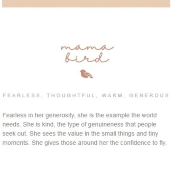 Mother Bird Bohemian Dainty Minimalist Necklace - Picture 6 of 12